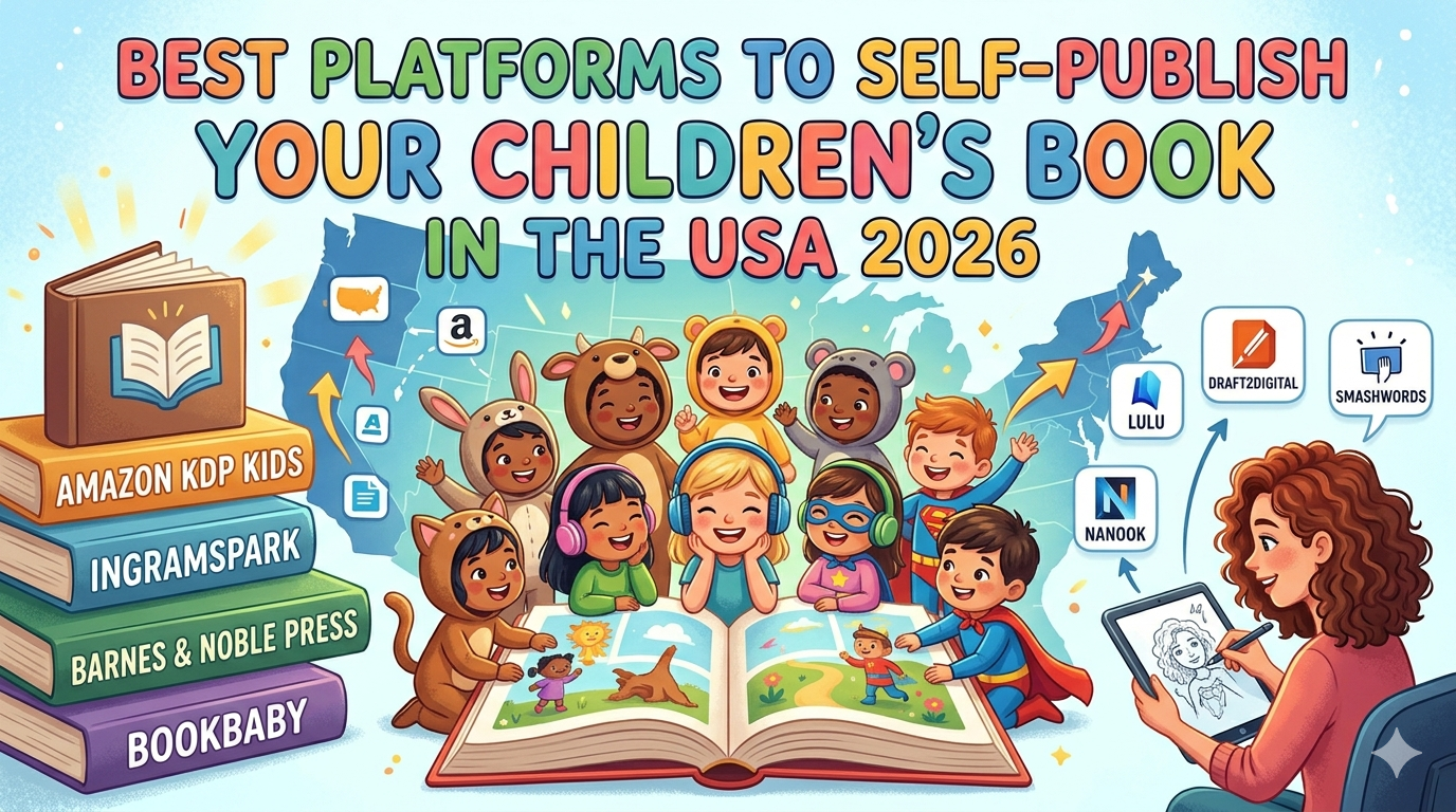 Best Platforms to Self-Publish Your Children’s Book in the USA 2026