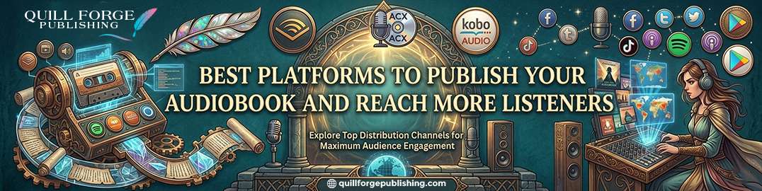 Best Platforms to Publish Your Audiobook and Reach More Listeners
