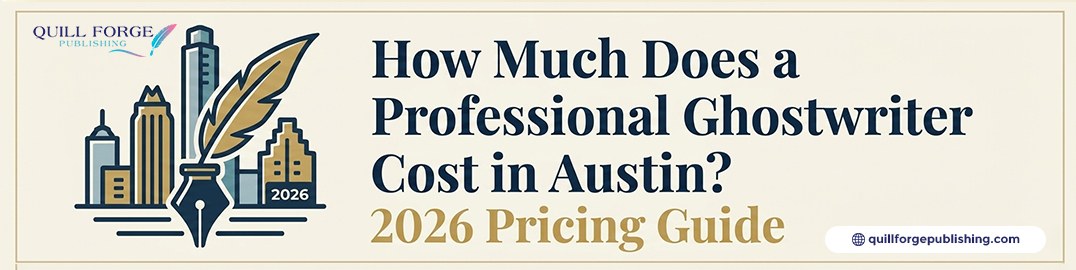 How Much Does a Professional Ghostwriter Cost in Austin? 2026 Pricing Guide